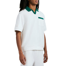 Tennis Waffle Polo | Snow White