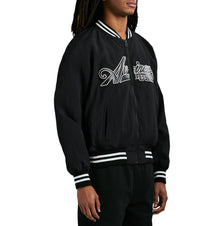 Script Nylon Jacket | Black