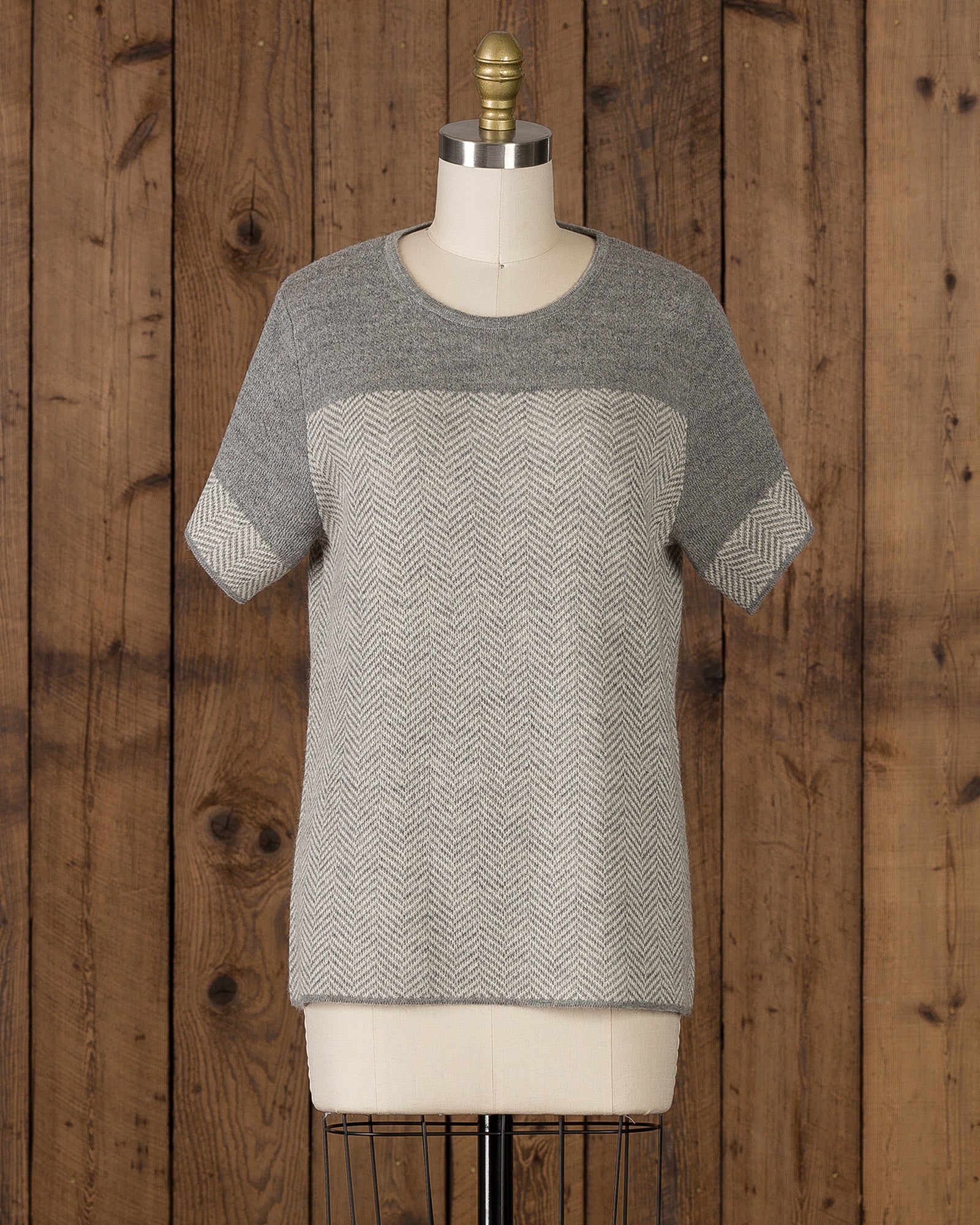 Womens | Alana Top | Pearl Grey
