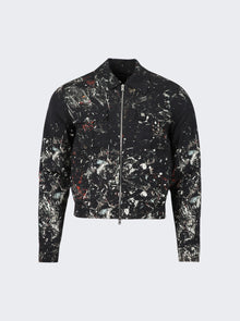 Men | Amiri | Paint Splatter Blouson Black
