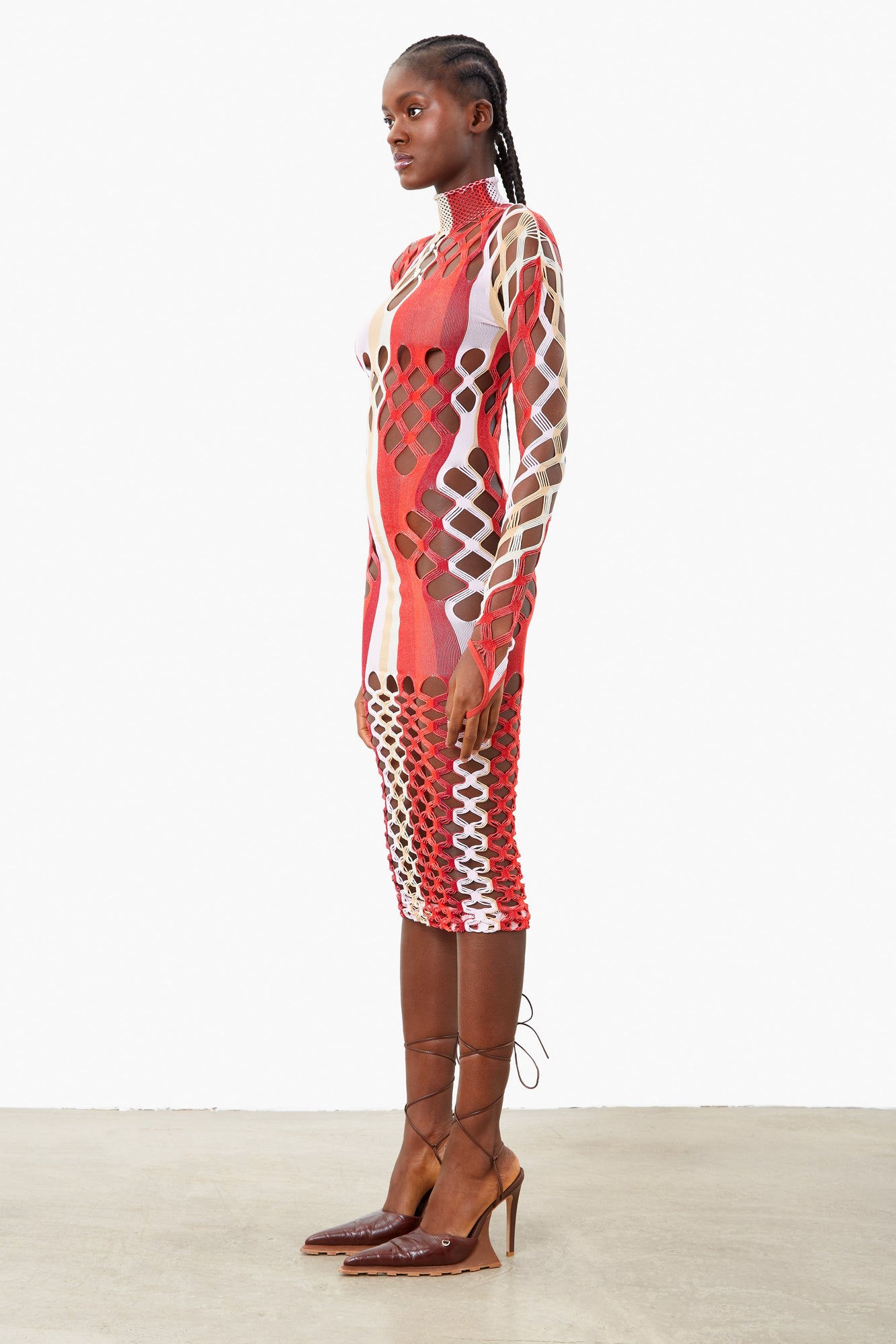 Marina Dress | Burgandy