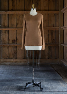 Womens | Crew Neck Sweater for Women | Toffee