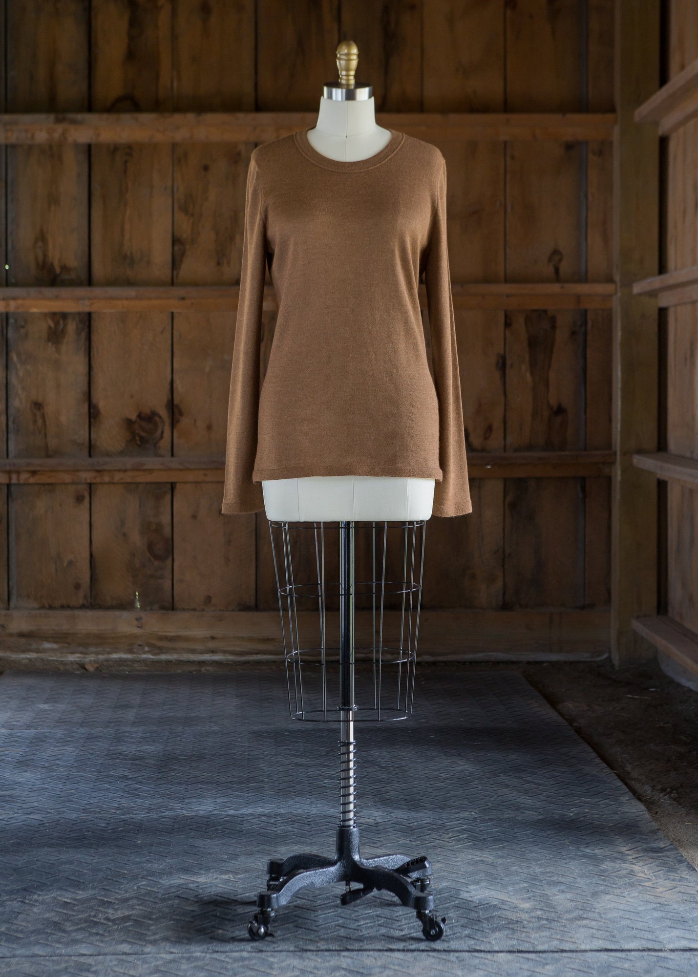 Womens | Crew Neck Sweater for Women | Toffee