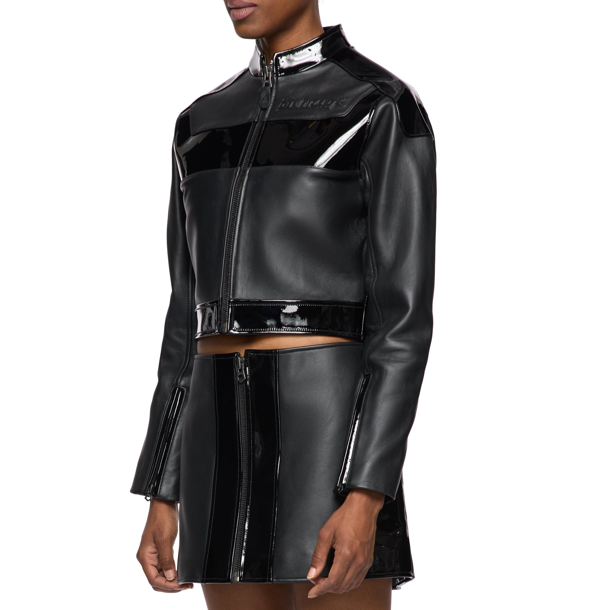 Moto Skirt | Black