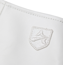 Patent Leather Moto Skirt | Snow White