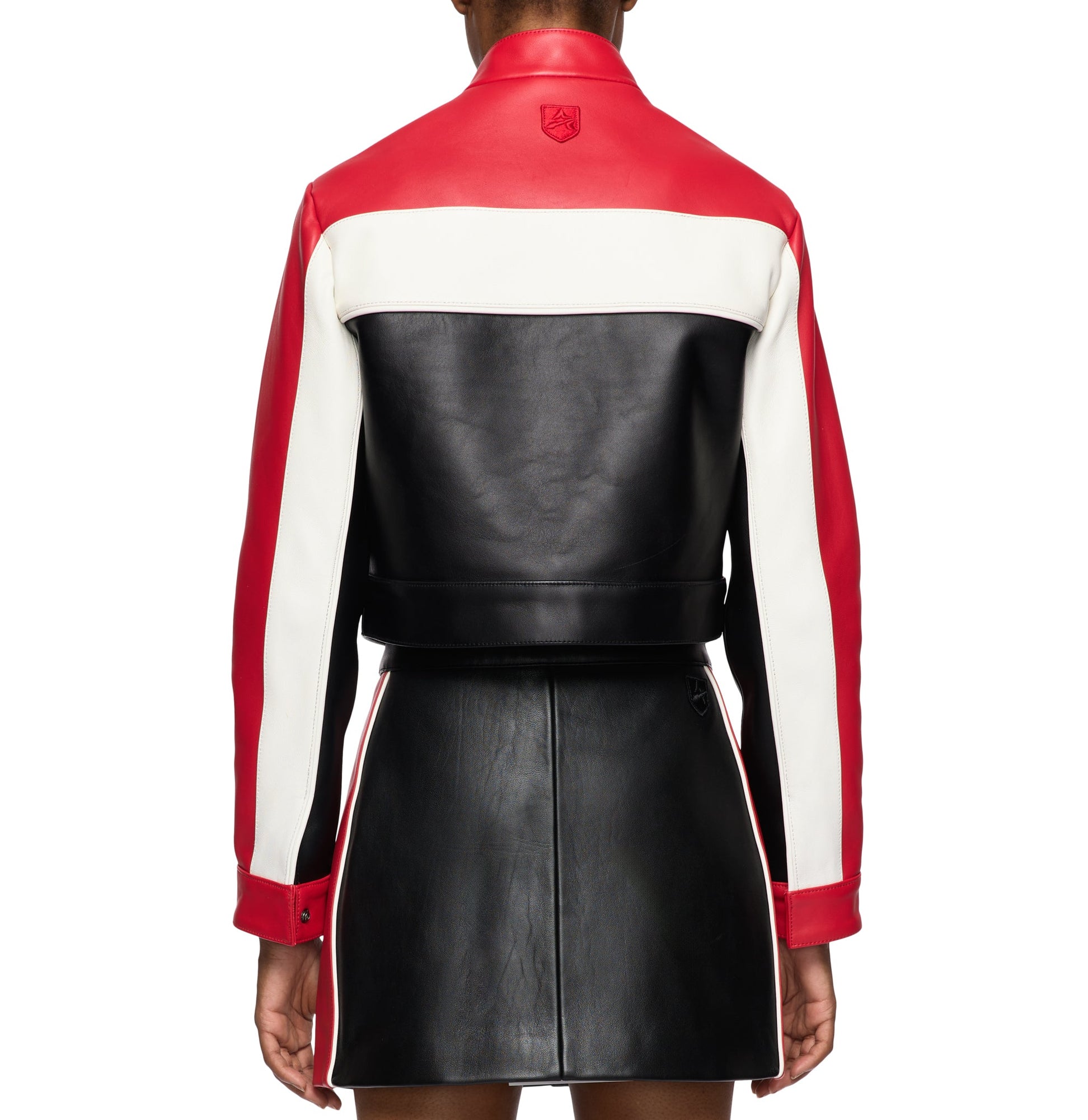 Colorblock Skirt | Black