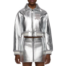 Metallic Skirt | Silver
