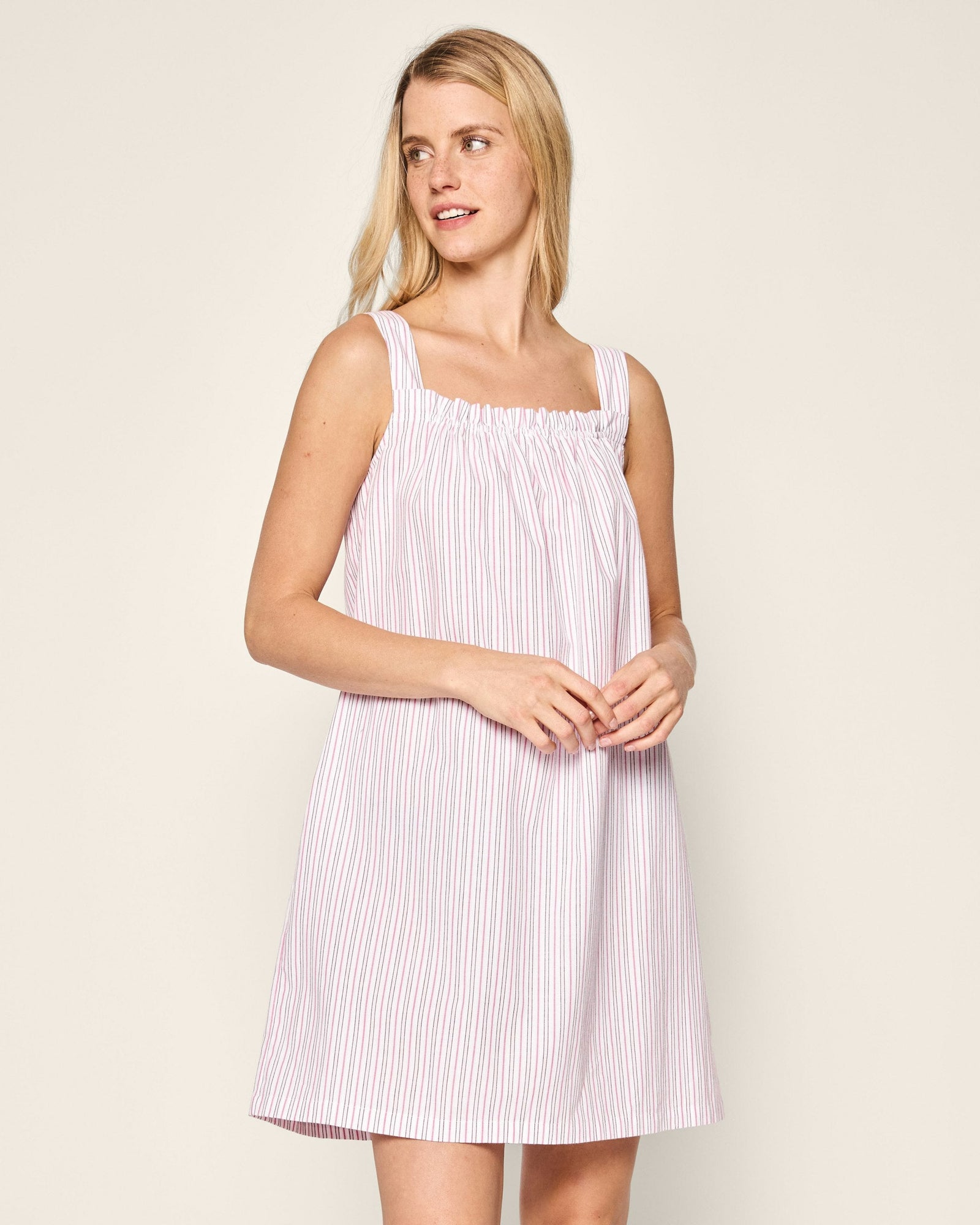 Womens | Twill Annabelle Nightgown | Blush Boulevard