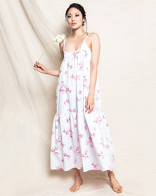 Women's Twill Chloe Nightgown | English Rose Floral