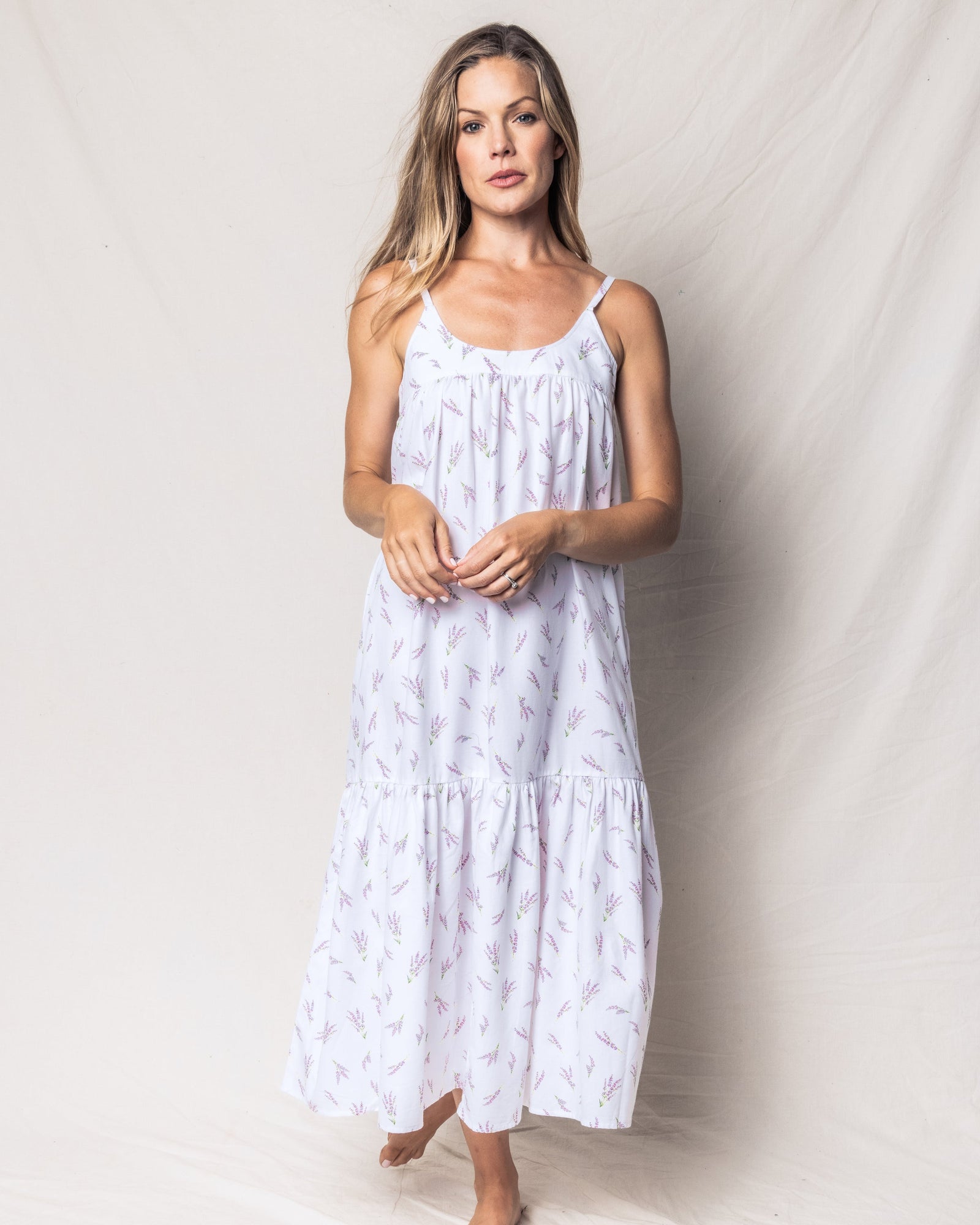 Women's Twill Chloe Nightgown | Fields of Provence