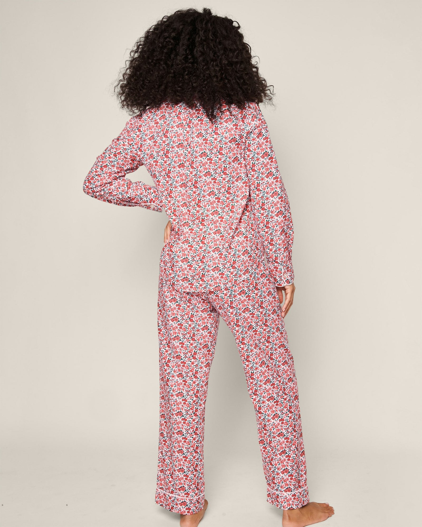 Womens | Twill Pajama Set | Fleurs des Bois