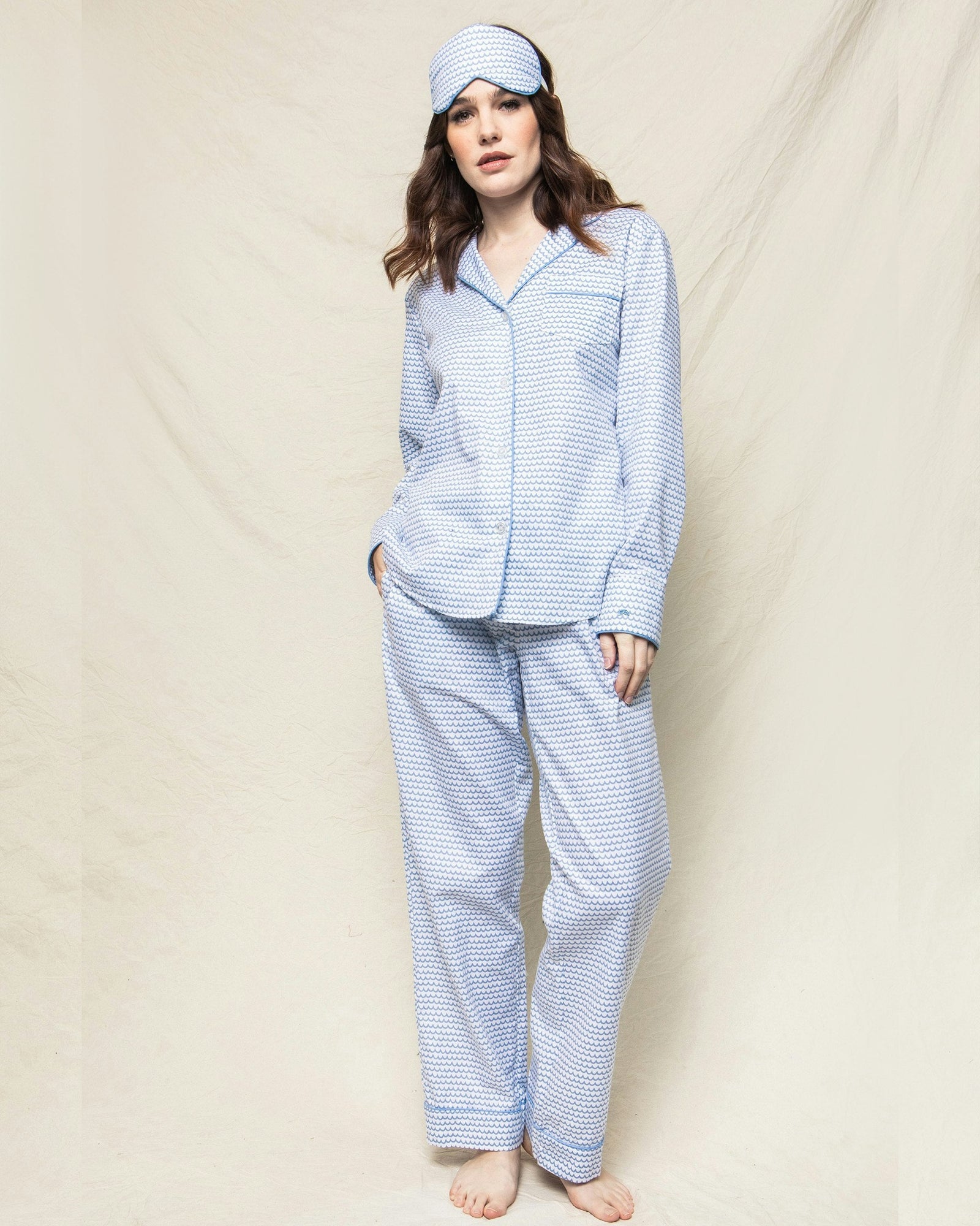 Womens | Twill Pajama Set | La Mer