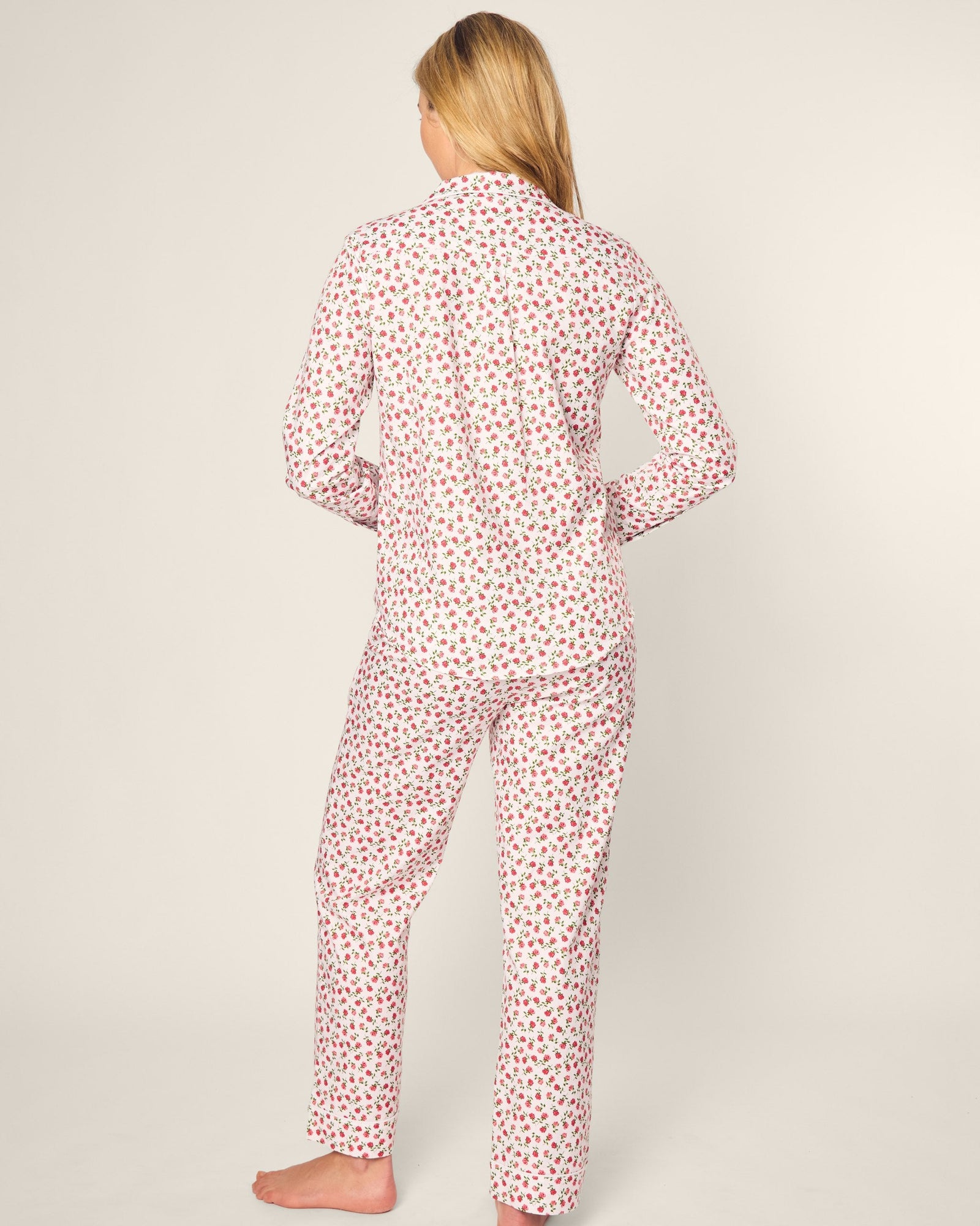 Womens | Twill Pajama Set | Petite Petals