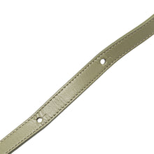 Celine | Pre-Owned Small Calfskin Cuir Triomphe Oval Crossbody | Green/Olive Green