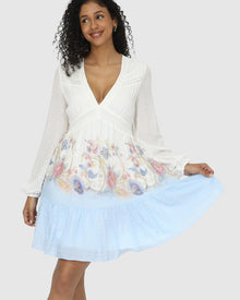 Women | All Your Love Babydoll Dress | White