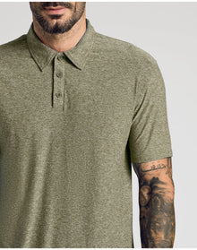 Active Polo 2.0 | Heather Military Green