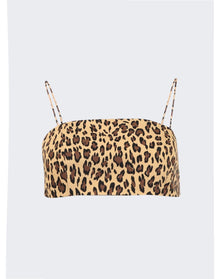 Adam Lippes | Women | Printed Bandeau | Multicolor Natural