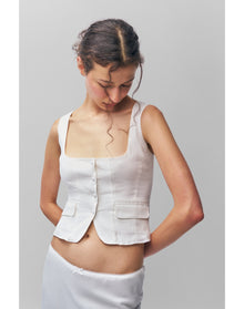 Adelina Top | White