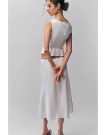 Adelina Top | White