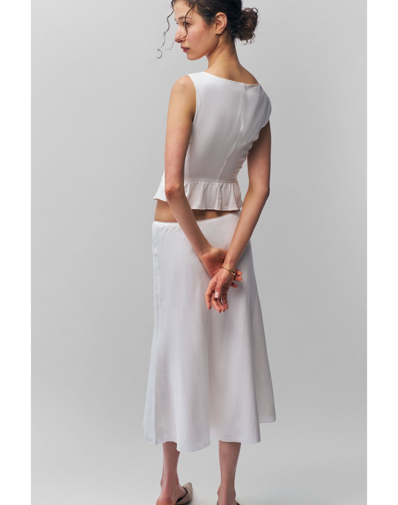 Adelina Top | White