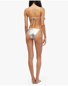 Adjustable Bikini Bottom | Silver