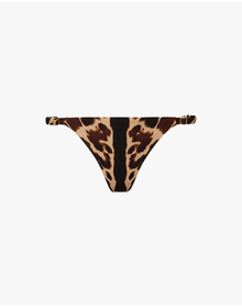 Adjustable Bikini Bottom | Tan x Brown