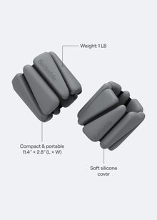 Adjustable Weight Bands | Stone Gray