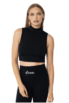 Adore Yourself High - Waisted Premium Legging - Black/White - Self - Adore