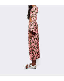 Agua by Agua Bendita | Women | Cadillo Midi Dress | Pink