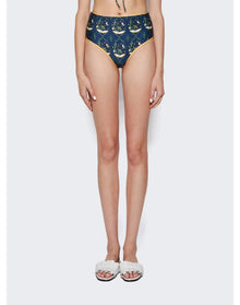 Agua by Agua Bendita | Women | Magenta Estelar Bikini Bottom | Dark Blue