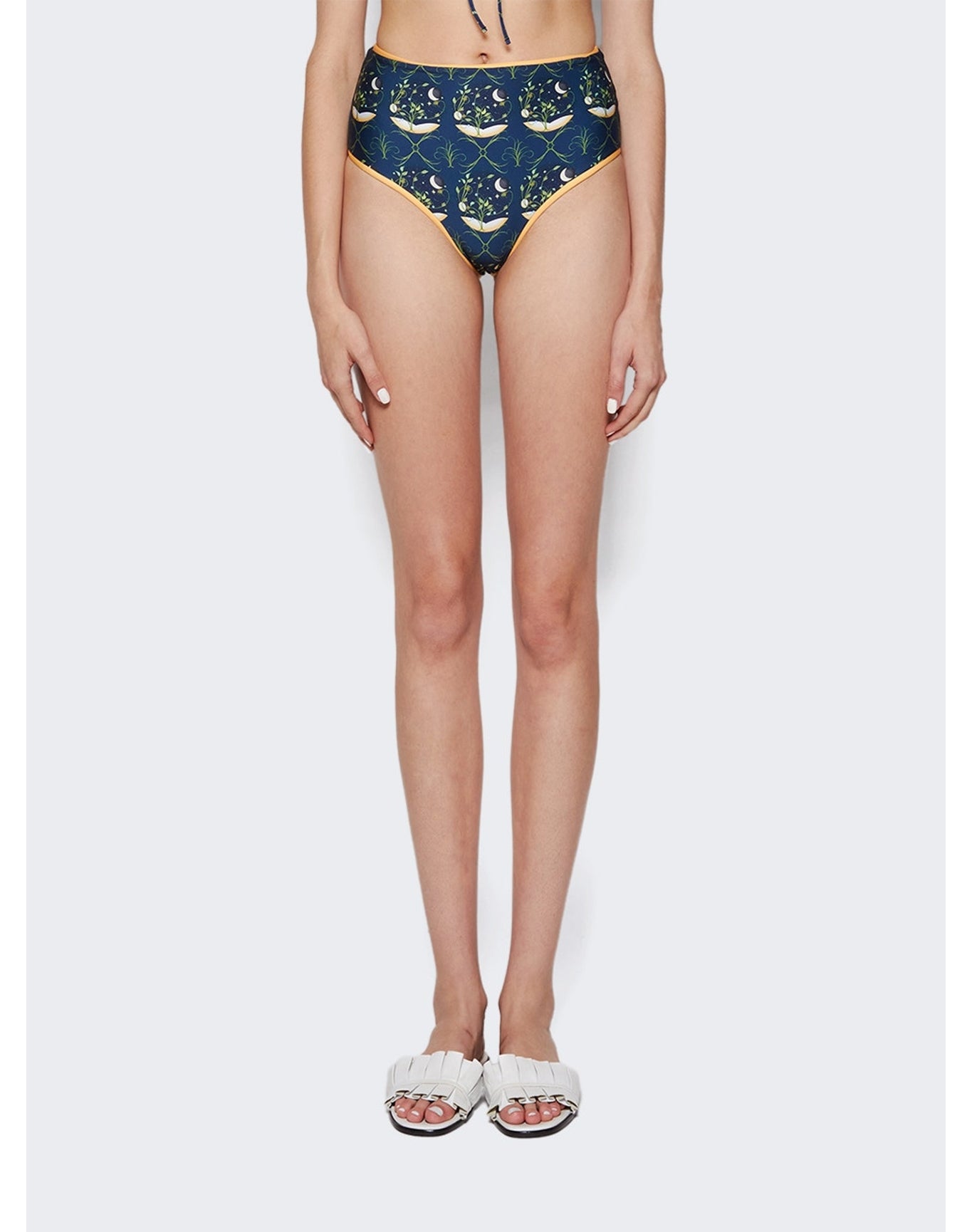 Agua by Agua Bendita | Women | Magenta Estelar Bikini Bottom | Dark Blue