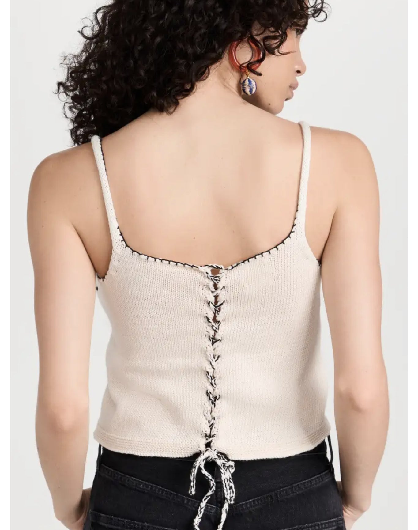 Aida Knitted Top | Ivory