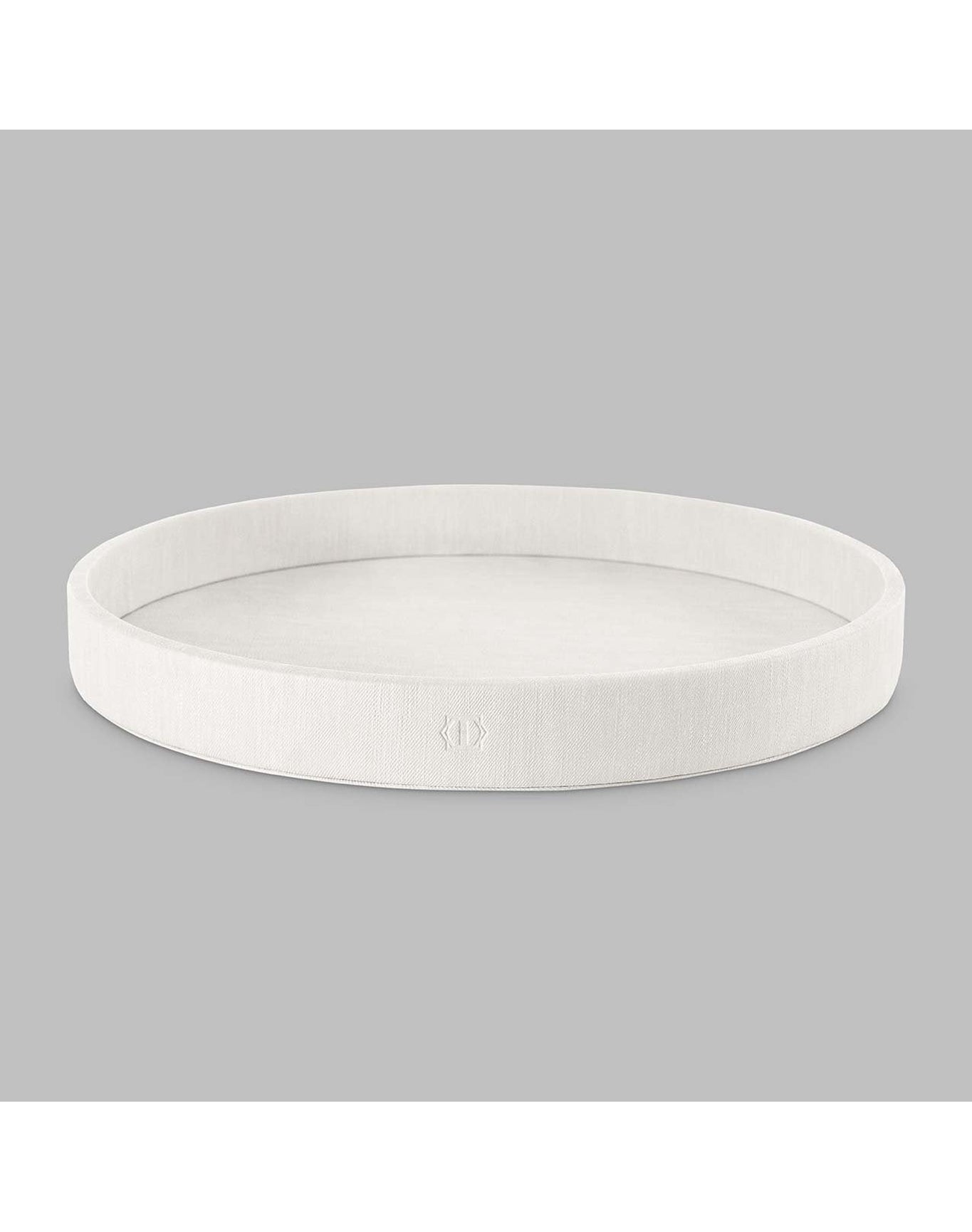 Airy Serving Tray Circle | Ecru