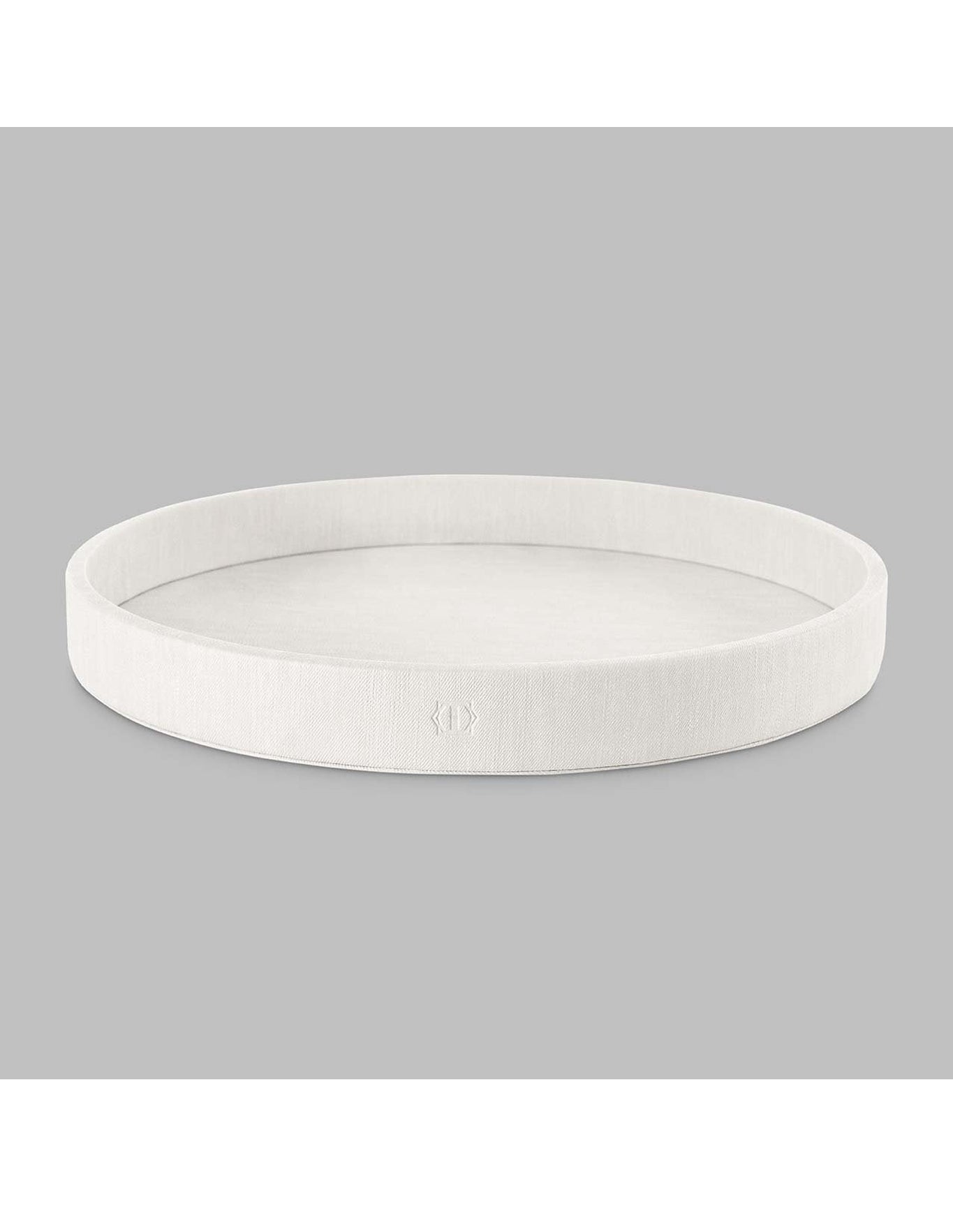 Airy Serving Tray Circle | Ecru