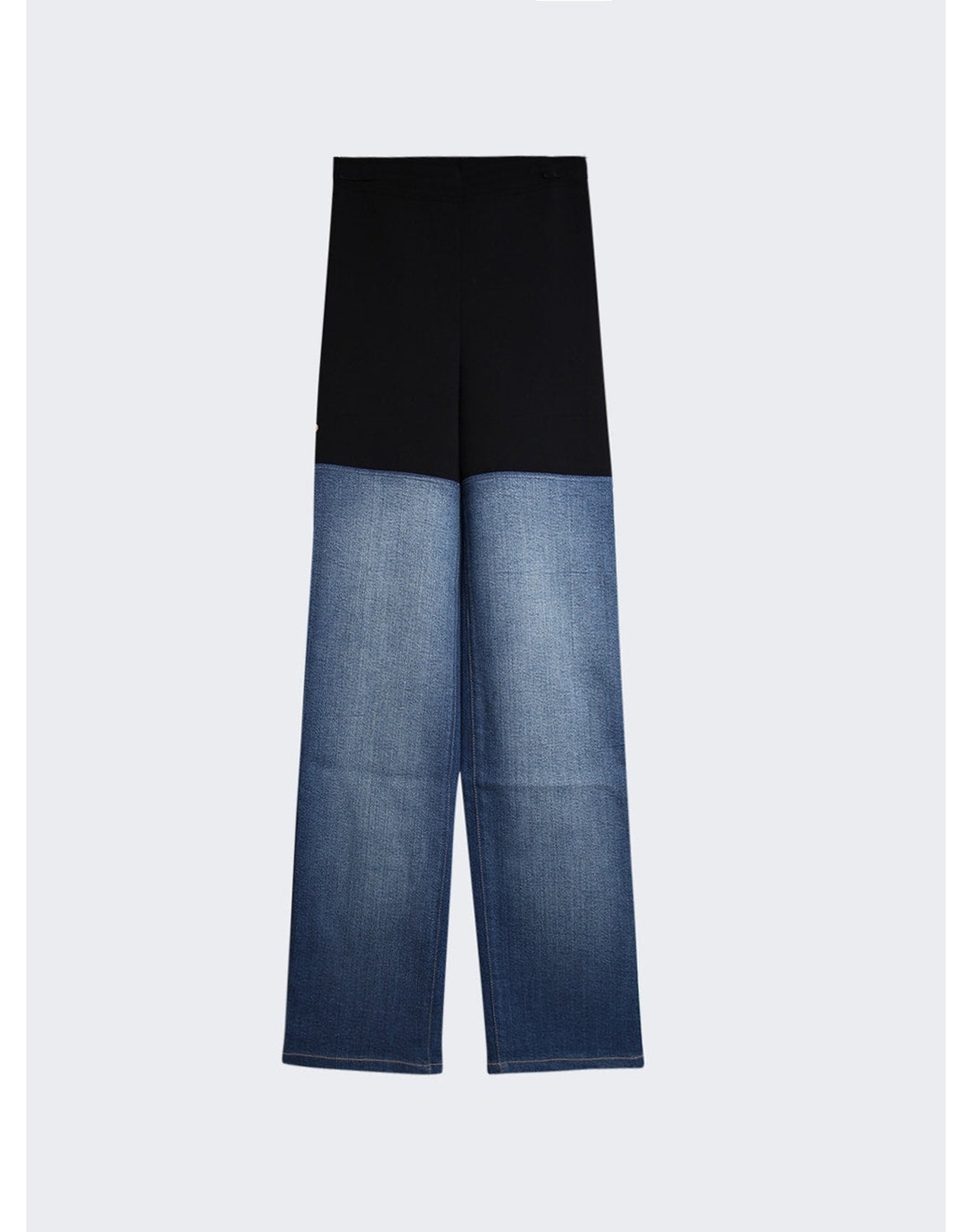 Alaïa | Women | Contrast Denim Pants | Blue