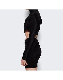 Alaïa | Women | Draped Blouse | Black