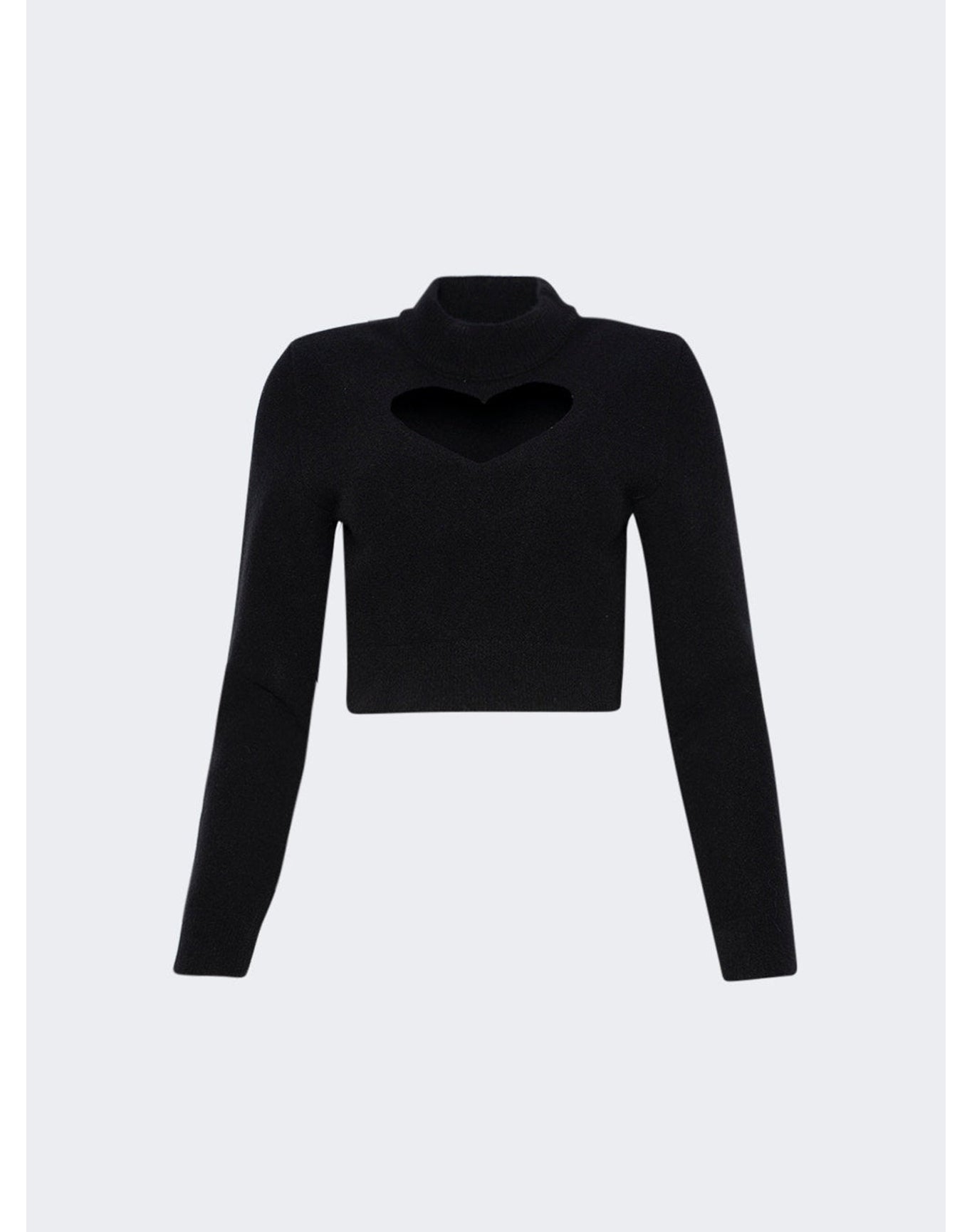 Alaïa | Women | Knit Heart Jumper | Black
