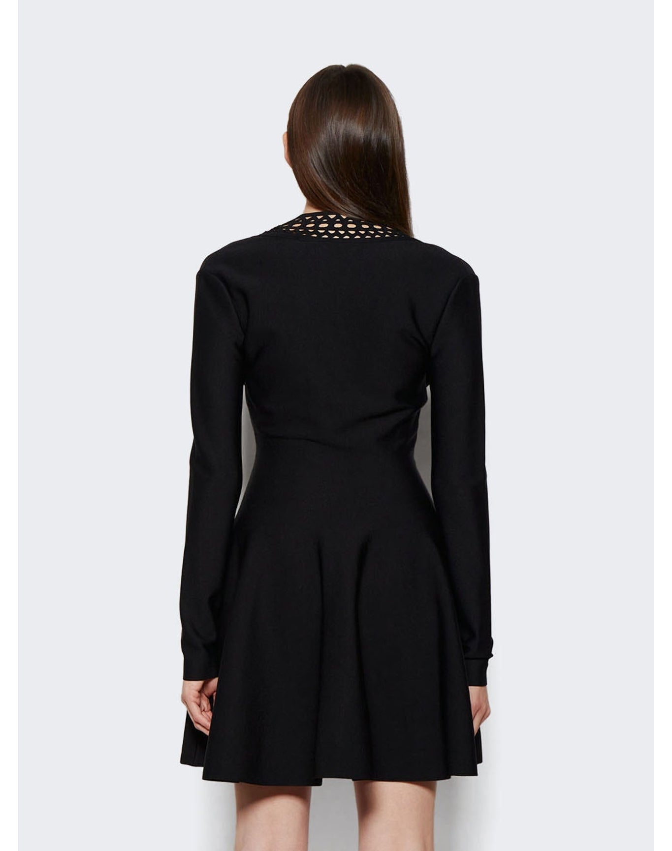 Alaïa | Women | Vienne Skater Mini Dress | Black
