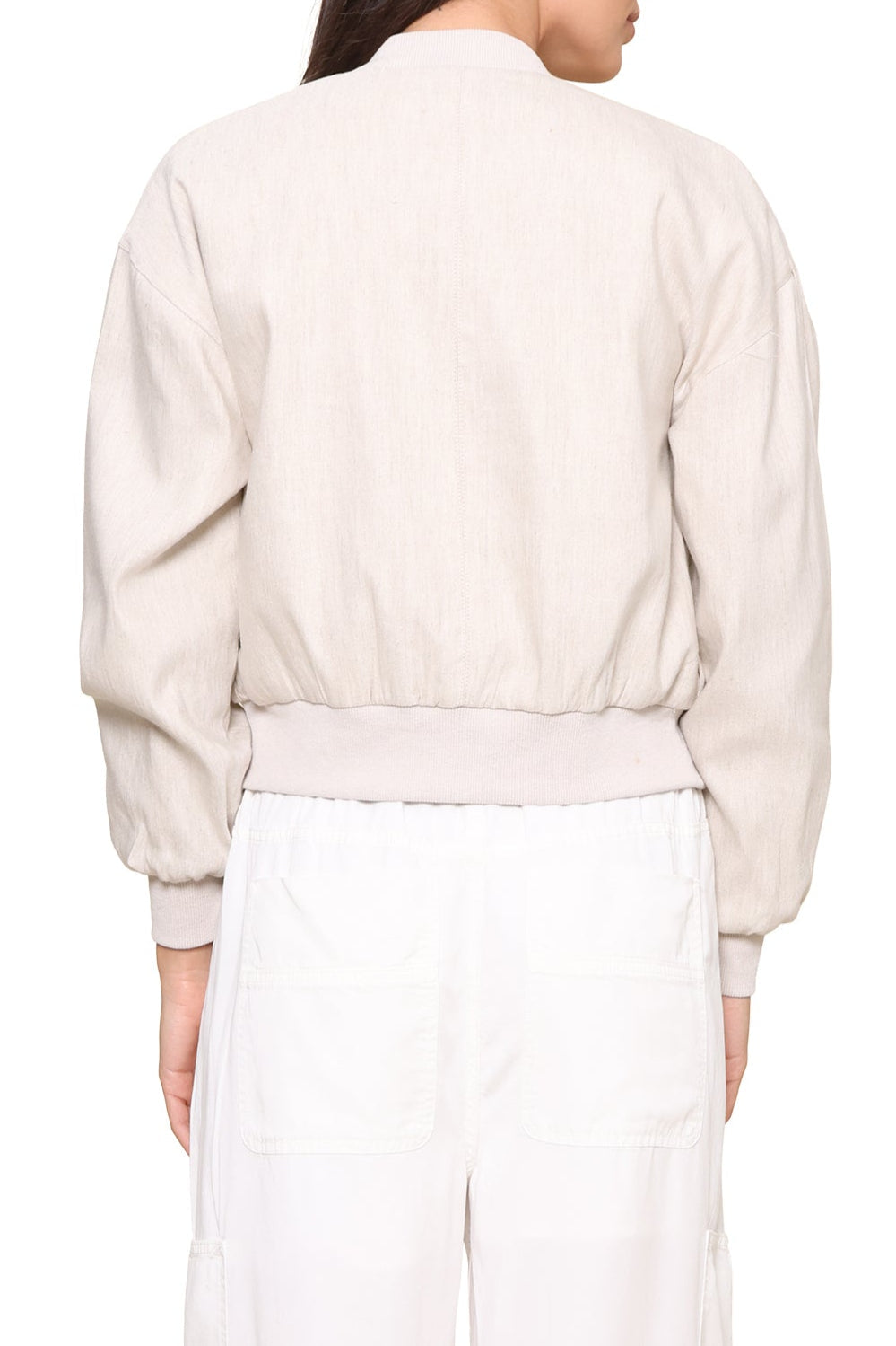 Central Park West | Lydia Bomber Jacket Beige