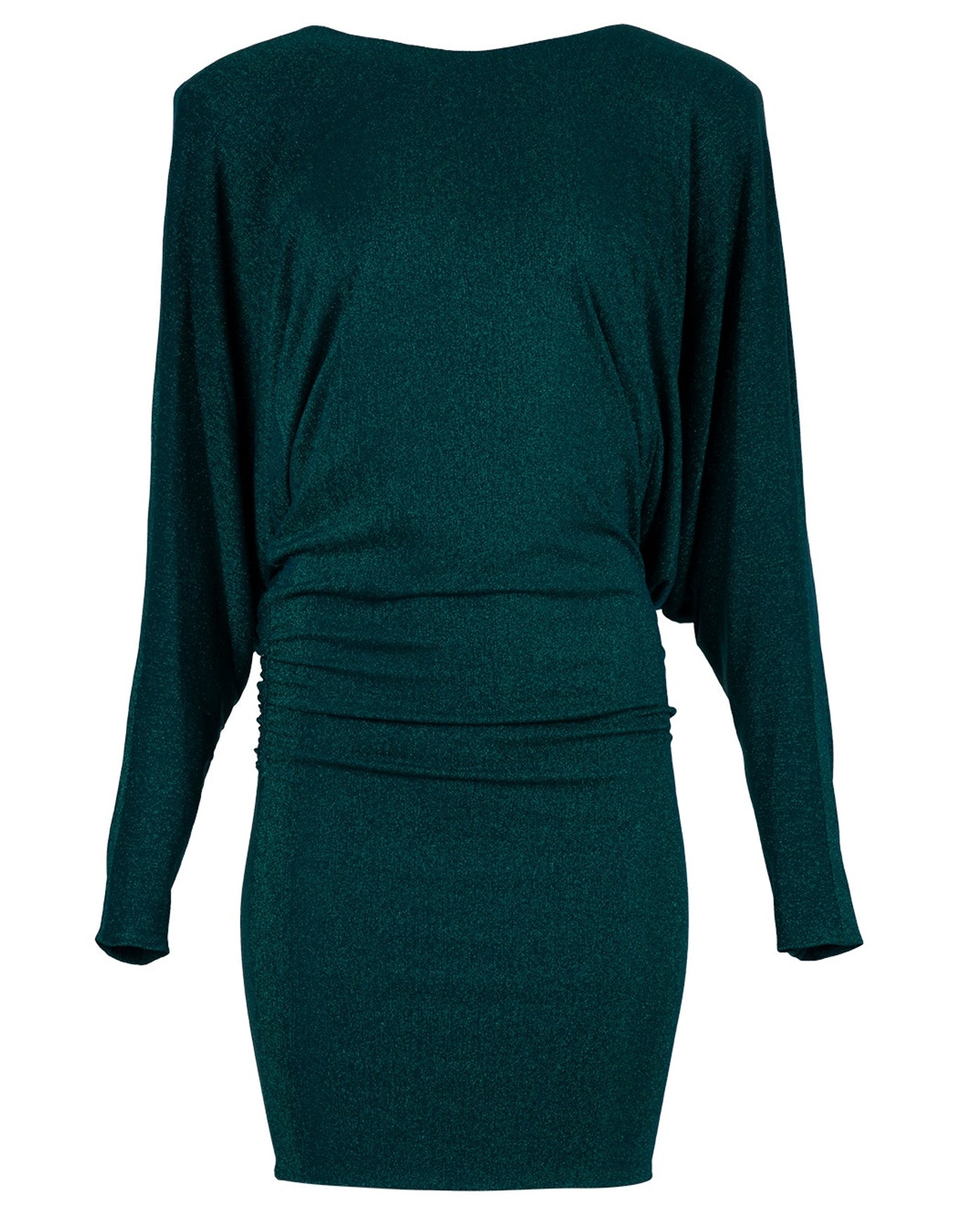 Alexandre Vauthier | Women | Draped Lurex Mini Dress | Green