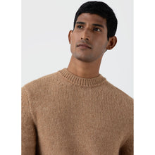 Alpaca Wool Jumper | Men | Light Camel