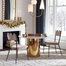 berlin andirons nickel - angle view