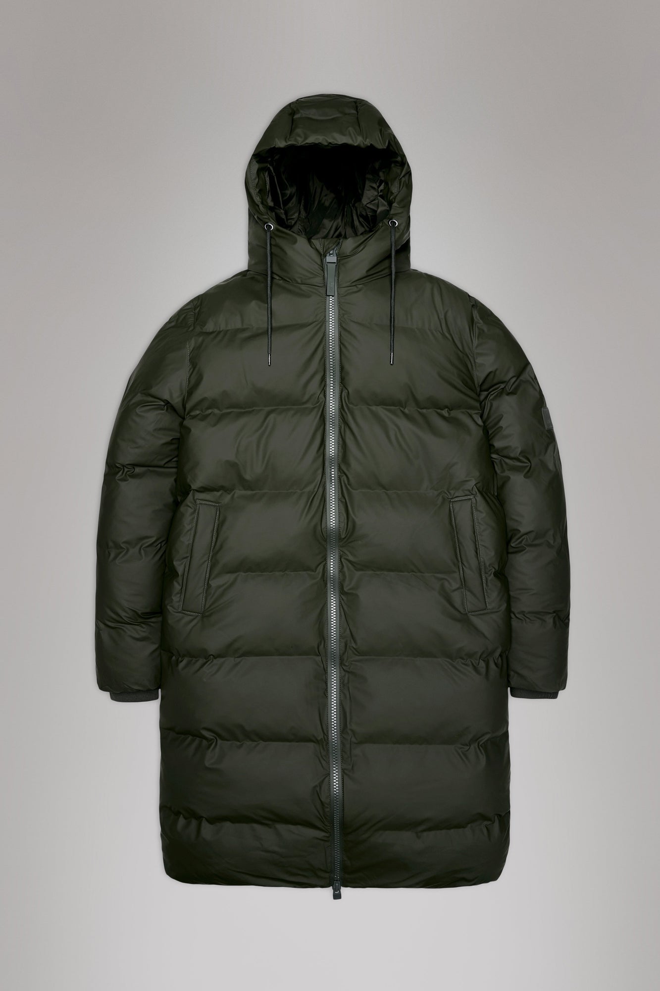 Alta Longer Puffer Jacket | Green