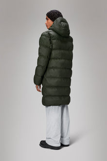 Alta Longer Puffer Jacket | Green