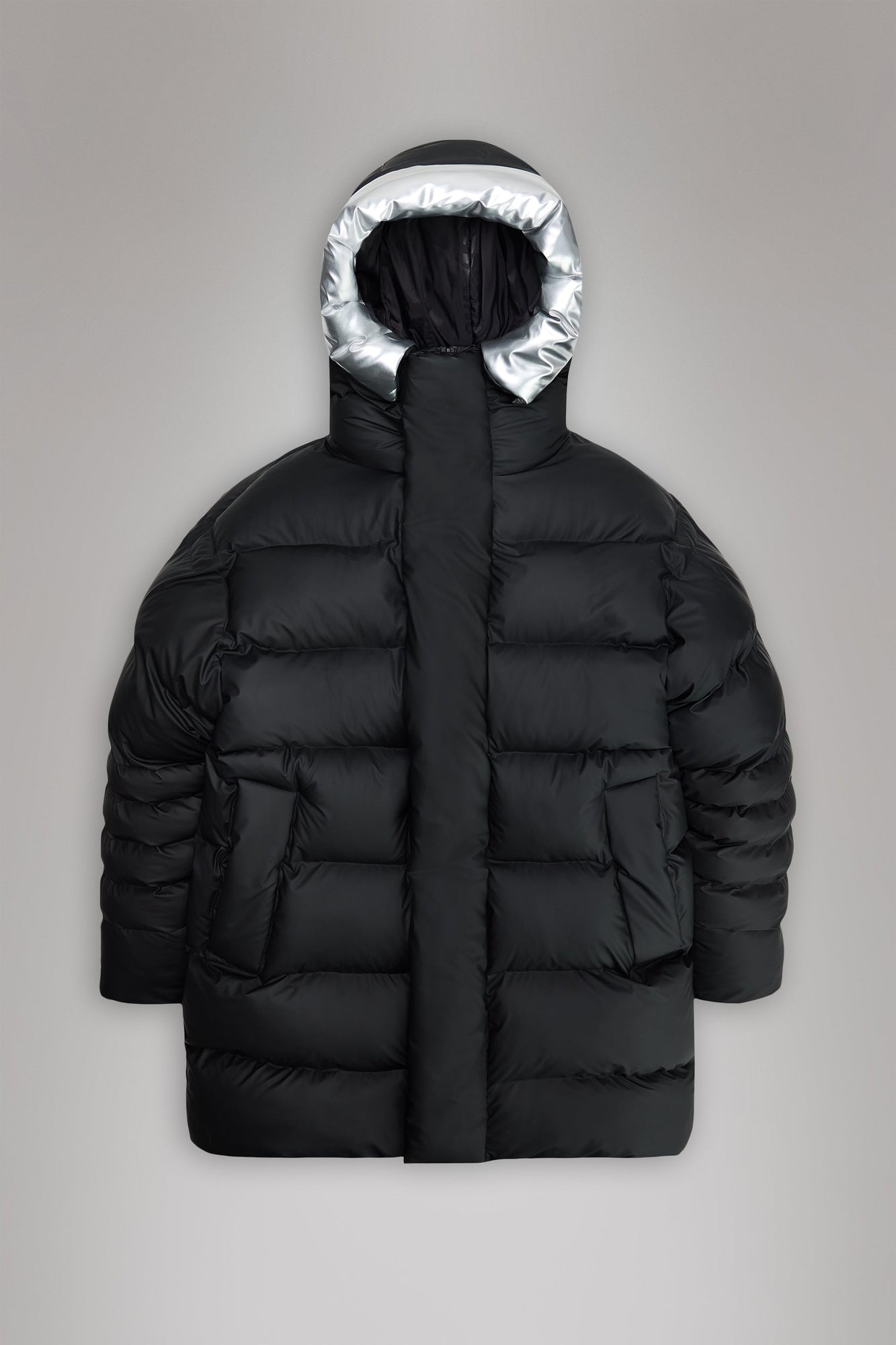 Alta Vision Long Puffer Jacket | Black