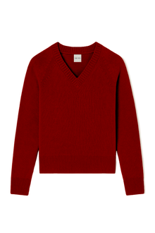 Amalia Cashmere Sweater | Cherry