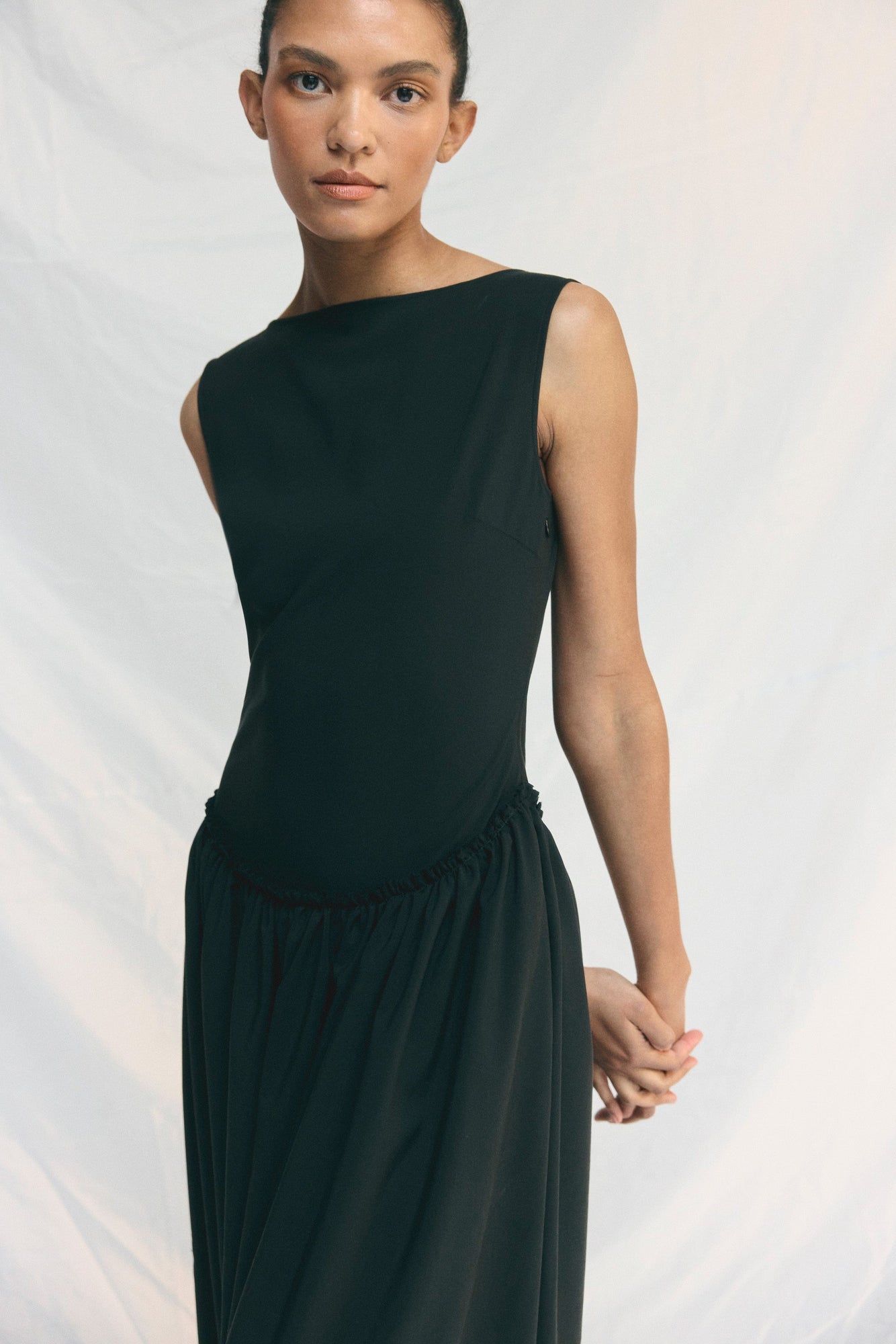 Vanessa | Ambretta Drop-Waist Bubble Dress in Size Small