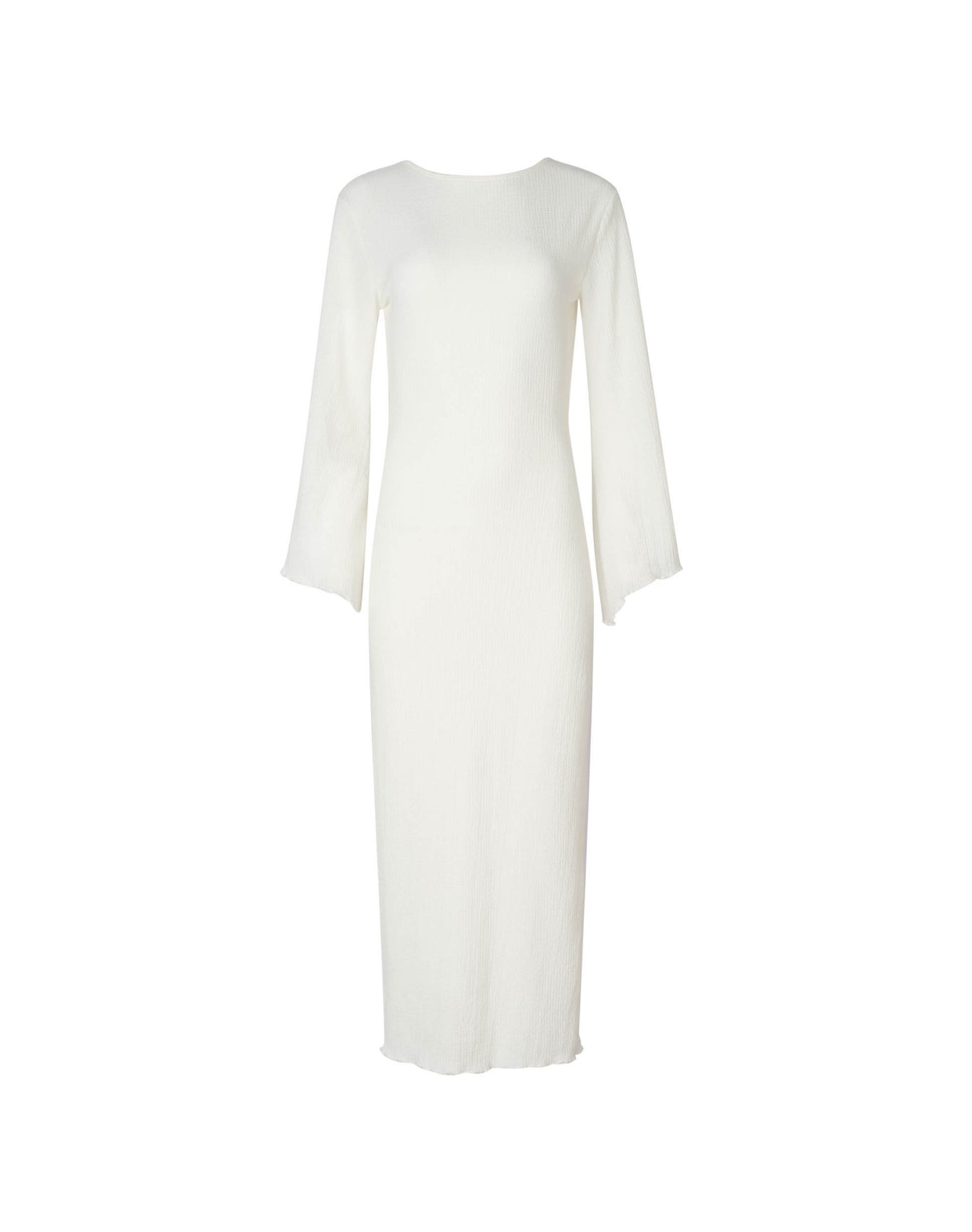Amelia Off-White Long Dress | White