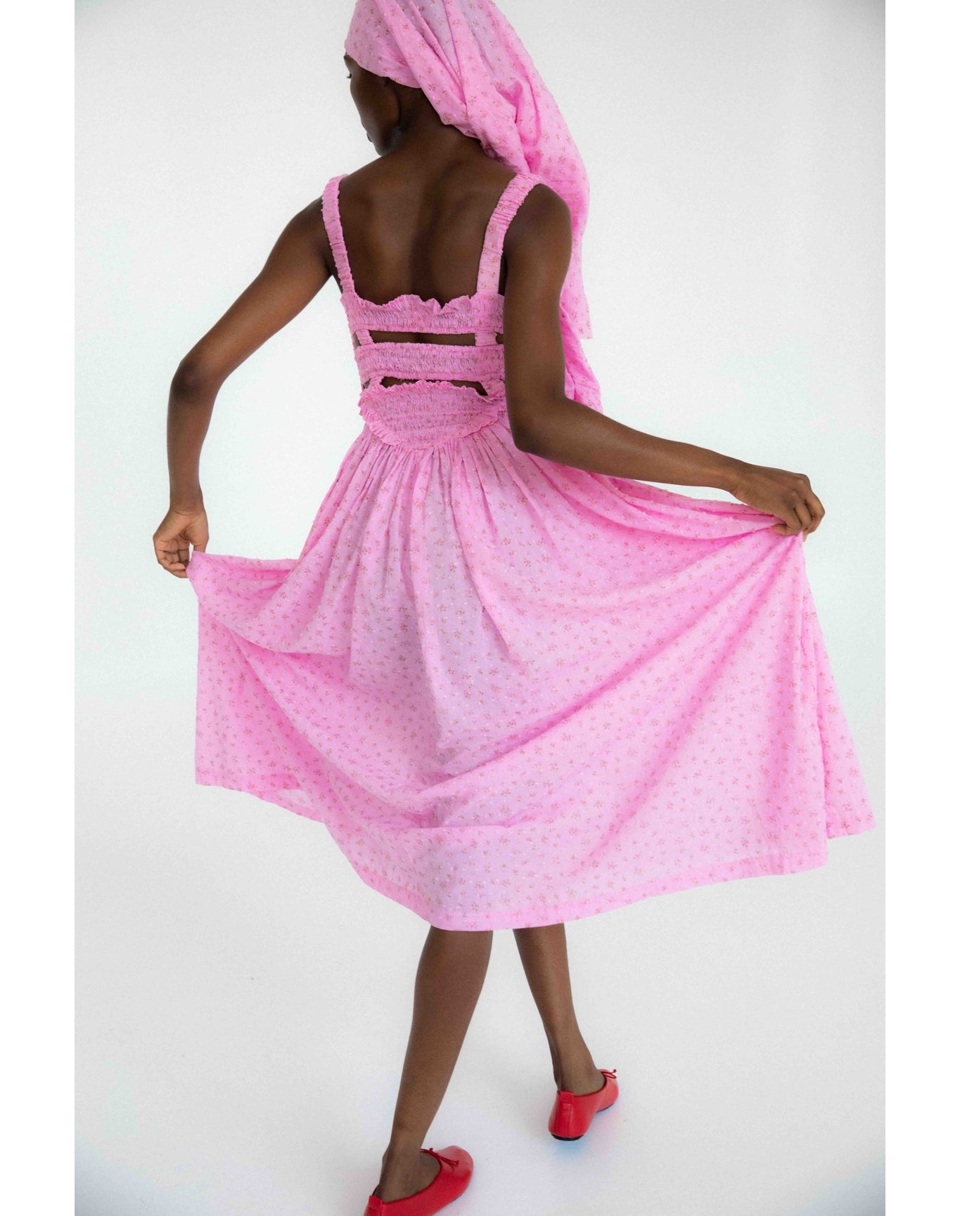 Amelie Dress | Pink Floral