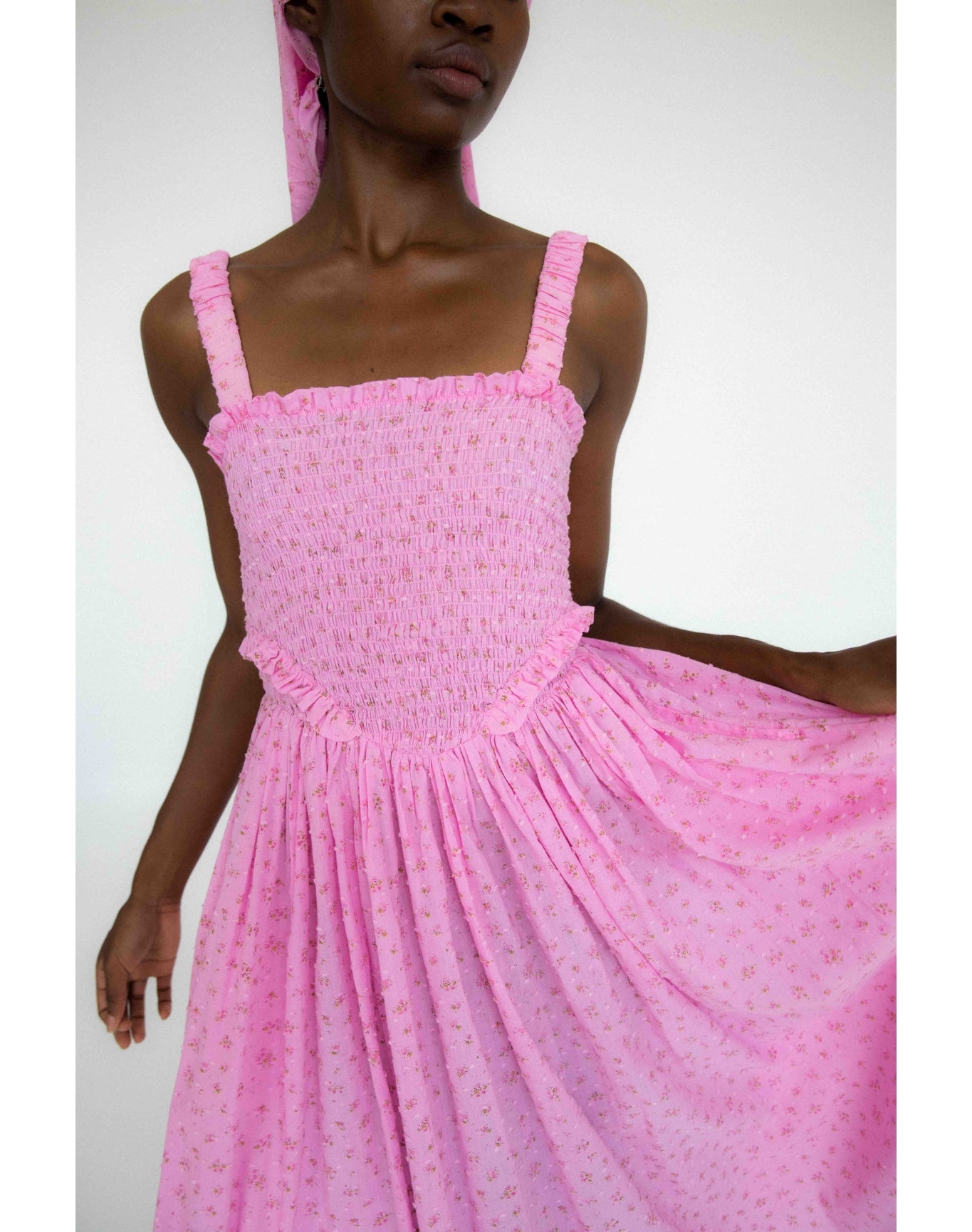 Amelie Dress | Pink Floral